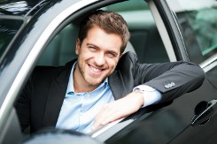 Car Insurance- Happy Male